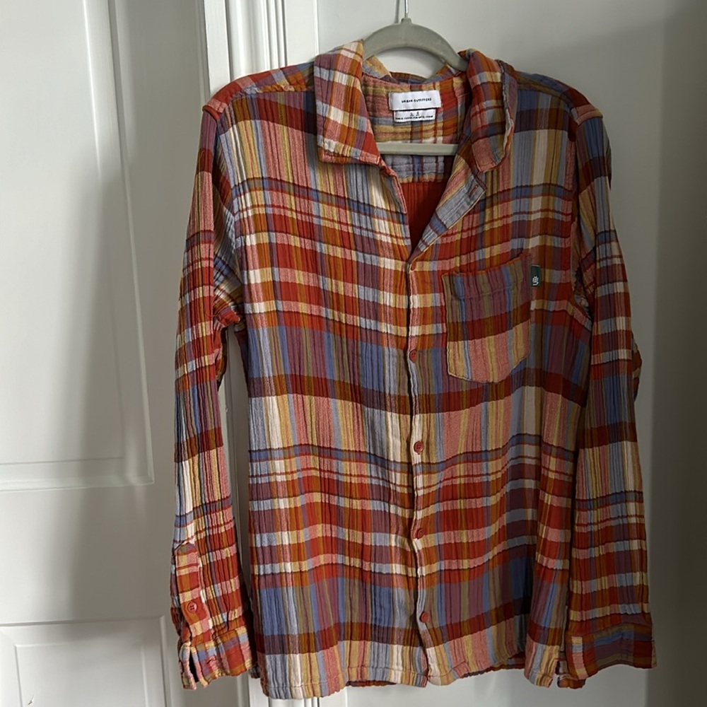 Urban Outfitters Plaid Button Up - Picture 2 of 4